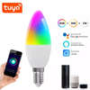 Amazon Smart Wifi Light Bulbs 5W Dimmable Alexa Smart Life Home TUYA E14 Led Light Bulb