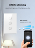 Tuya WiFi Touch Dimmer Switch LED Light Wall Wireless Remote Control zigbee tuya
