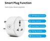 Smart Tuya Plug Smart Plug Indian Standard with Energy Monitor Timing Function WIFI Socket 16A Electrical Plug Smart Life