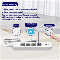 Hot Good-looking Durable New Minimalist Power Board Electrical Extension Multi Socket with Usb Port