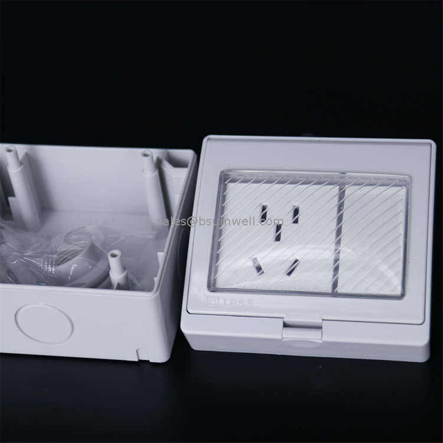 Factory Direct Supplier 1 Gang Switch Socket Switches And Socket IP55 Waterproof Wall Floor Push Button Switch