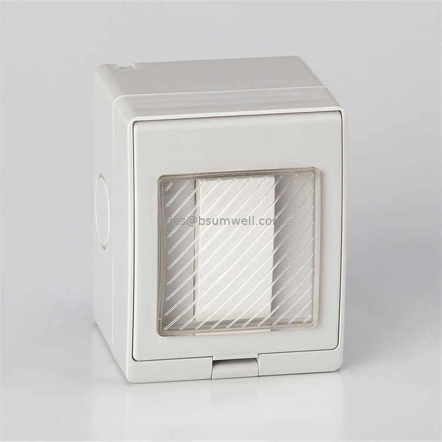 Wall Socket Wall Switch 1 Gang 1 Way Switch Waterproof IP55 Electric Power Supply Push Button Switches