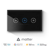 Matter US 1/2/3/4gang Multi-Function Wifi Smart Touch Luxury Home Automation Wall Light WiFi Switch