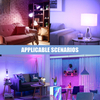 Alexa Google Home Smart Dimmable Bulb RGBCW E26 E27 B22 LED WIFI Light Bulb 7W 9W WiFi Smart Lamp Bulb