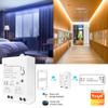 Mini Tuya WiFi LED Dimmer Controller 0/1-10V Wireless Control Alexa Google Home Smart Home LED Dimmable Power Drive AC100-240V