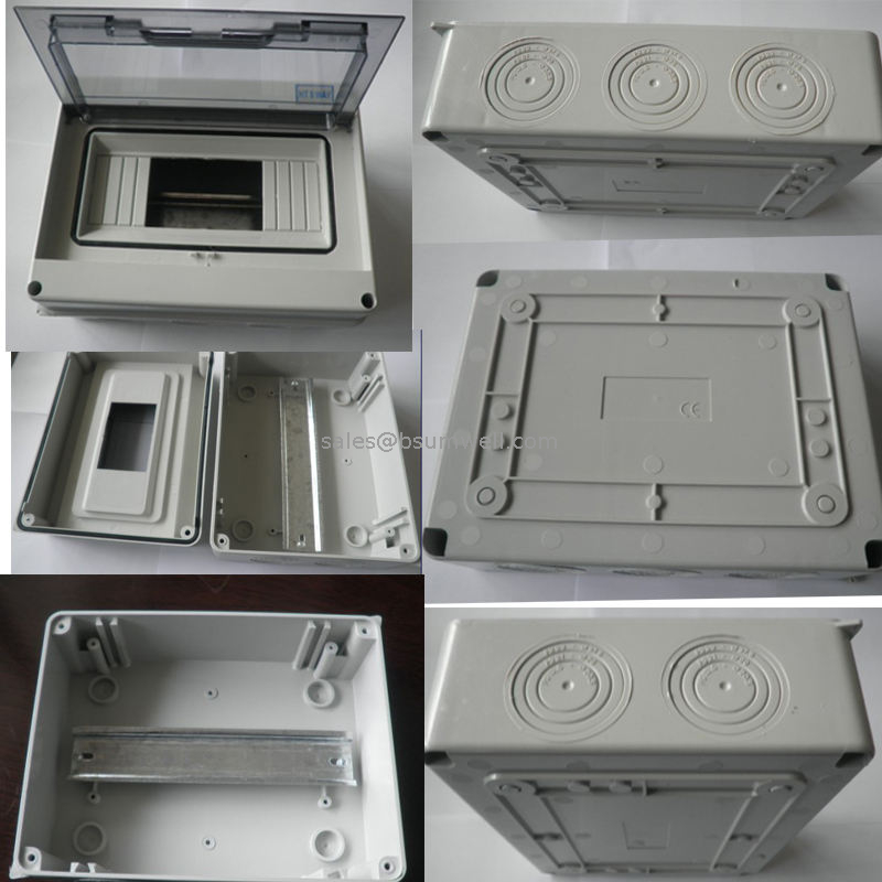 New product HA-4WAYS IP65 waterproof outdoor Plastic Combiner Box Junction box distribution box