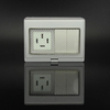 Good Quality Outdoor IP55 Waterproof 2 Gang Switch 1 Gang Socket Three Phase Outdoor Socket Switch Push Button Switches