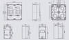 outdoor metal electrical junction box