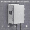 Abs Water Resistant Enclosure outdoor electrical plug box