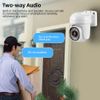 Outdoor Camera 3MP PTZ Network Smart Camera Tuya Outdoor Two Way Audio IP65 Waterproof WIFI Camera CCTV Home Security