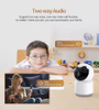 WiFi Smart PTZ Camera Night Vision Motion Detection 2 Way Audio Pan Tilt Human Body Detection Indoor Camera