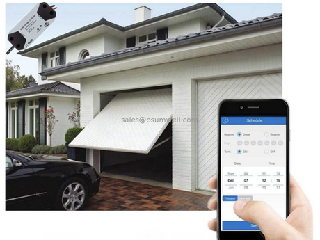 Tuya WiFi Smart Garage Door Opener Controller Smart Life APP Remote Voice Control Alexa Google Home