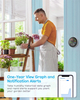 Wifi Smart Weather Station with Clock Temperature & Humidity Meter Large Color Screen Weather Clock Temp Humidity Gauge