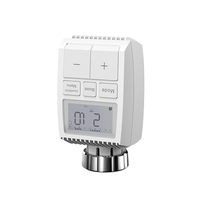 Tuya WiFi/ZigBee/BLE Smart Thermostatic Radiator Valves Wireless TRV Battery Operated Underfloor Heating Thermostat