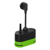 2023 Newest Tuya 100-240VAC 16A Waterproof IP44 EU Outdoor Smart Double Socket With WIFI Antenna