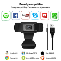 HOT SALE 720P 1080P USB WebCam HD Camera Webcam For Computer PC Laptop Notebook with Mic