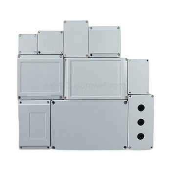 outdoor waterproof junction Box metal adaptable box