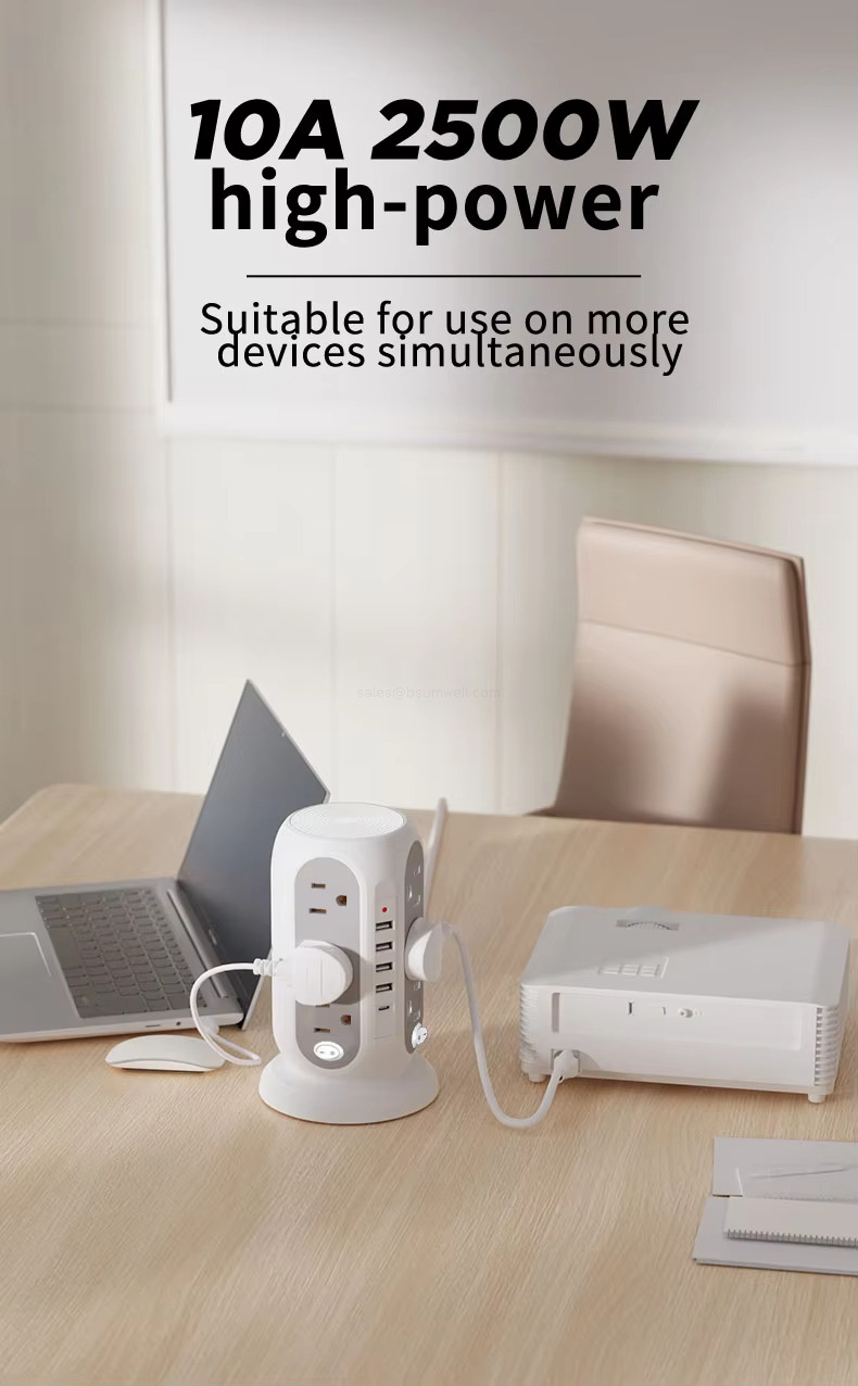 10A 2500W high-power Suitable for use on moredevices simultaneously