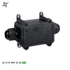 IP68 Waterproof Cable Connector 2 Way Outdoor Electrical Junction Box Tough PC Material Inline Wire Splicer Sleeve for Underground Garden Lighting