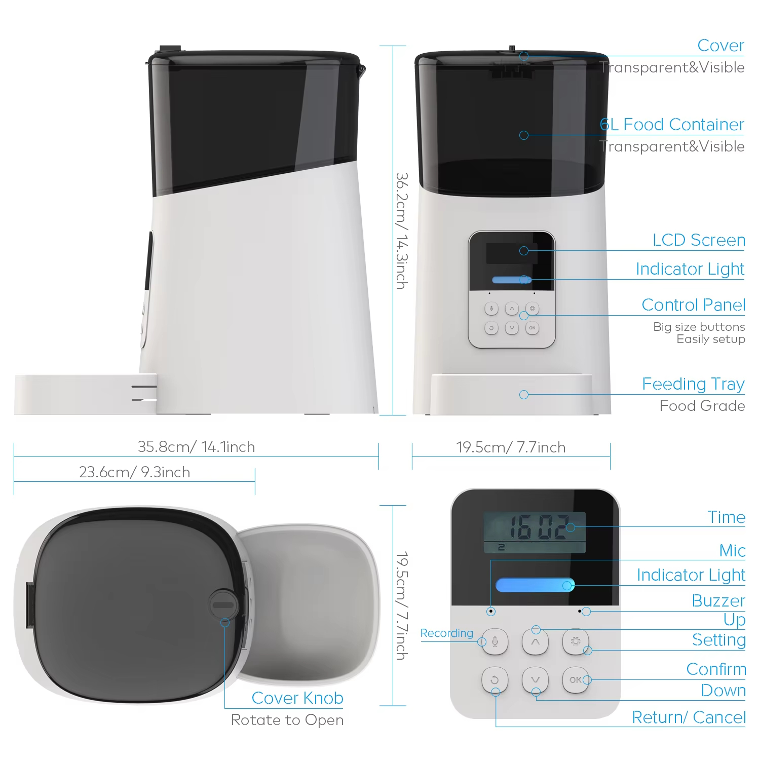 tuya Smart Pet Feeder