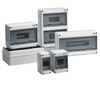 HT Series IP65 Waterproof Distribution Box 2 to 24 Way ABS PC Electrical Enclosure