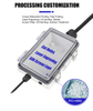 Outdoor Waterproof Plastic Junction Box IP65 Rated Electrical Enclosure for Industrial and Home Use