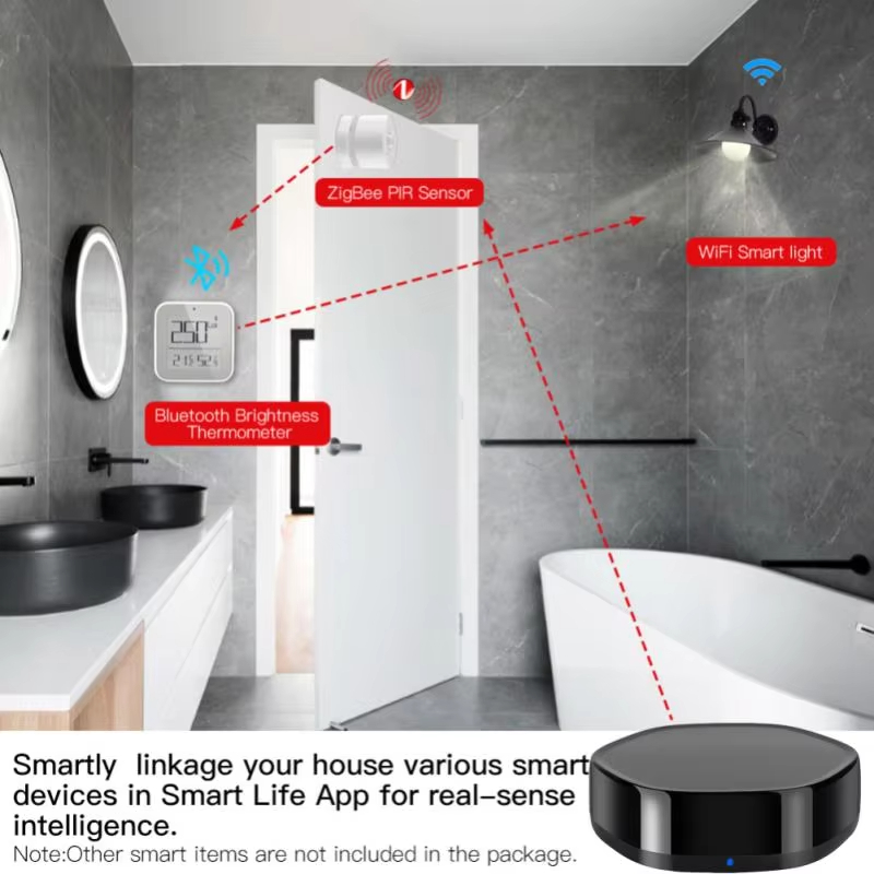 Smartly linkage your house various smart devices in Smart Life App for real-sense intelligence. Note:Other smart items are not included in the package.