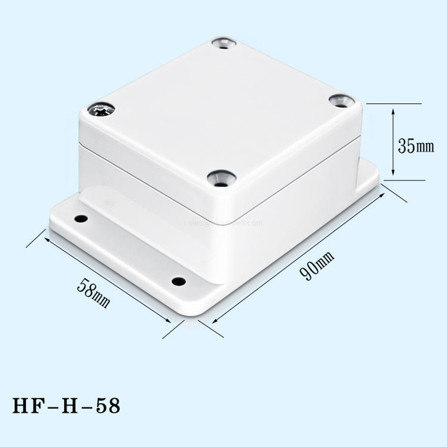 Custom Waterproof Electronic Instrument Junction Box Durable ABS Enclosure Plastic Junction Box Projects