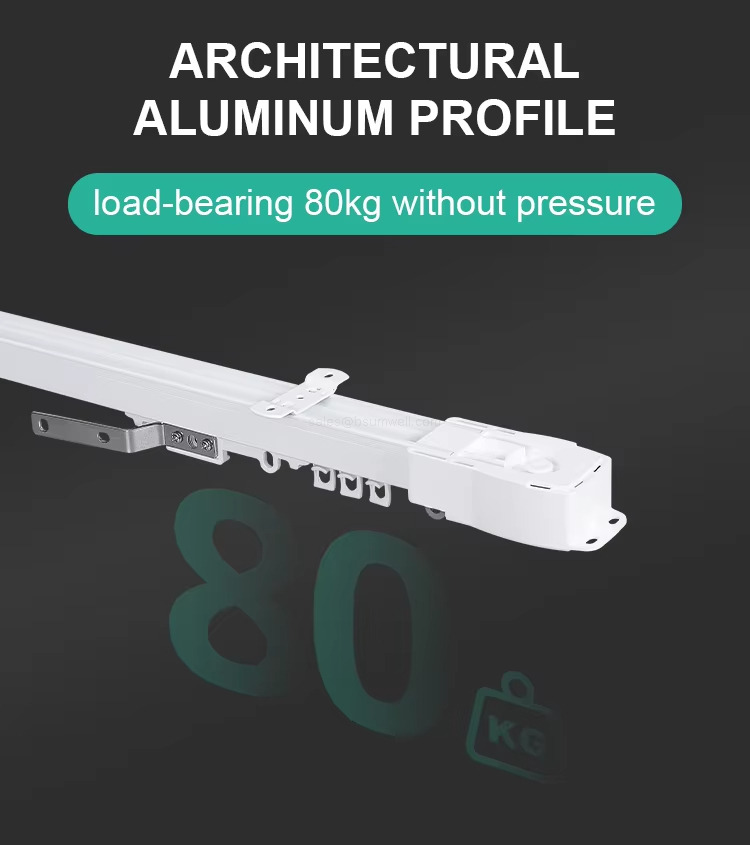 ARCHITECTURALALUMINUM PROFILE load-bearing 80kg without pressure