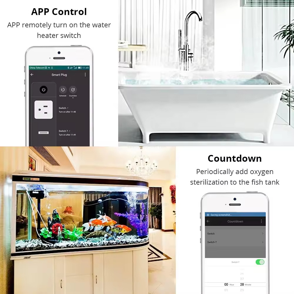 16A 10A Voice Control Smart Plug