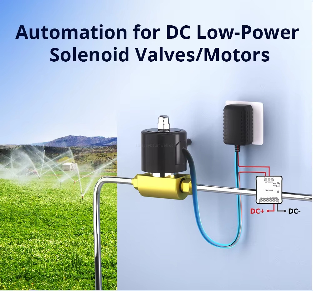 Automation for DC Low-Power Solenoid Valves/Motors