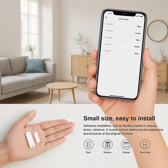 Multi-Scene Security Door Sensor