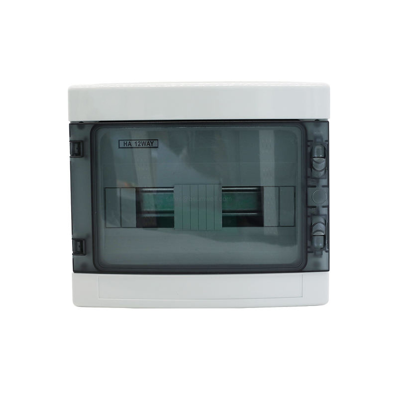 HA4 Waterproof Plastic Distribution Box 4 Way Outdoor PVC Junction Box For Photovoltaic Solar Switch Control
