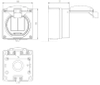 Waterproof Single Switch