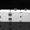 RCD dual socket with switch