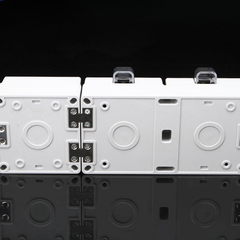 RCD dual socket with switch