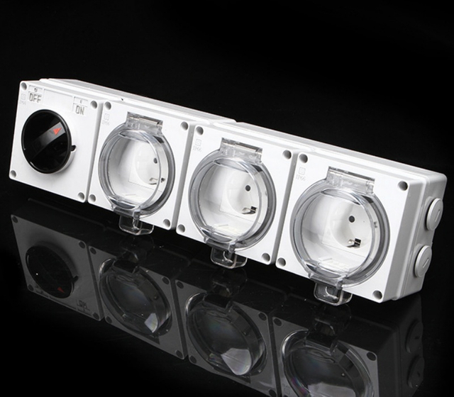 German industrial outdoor connector