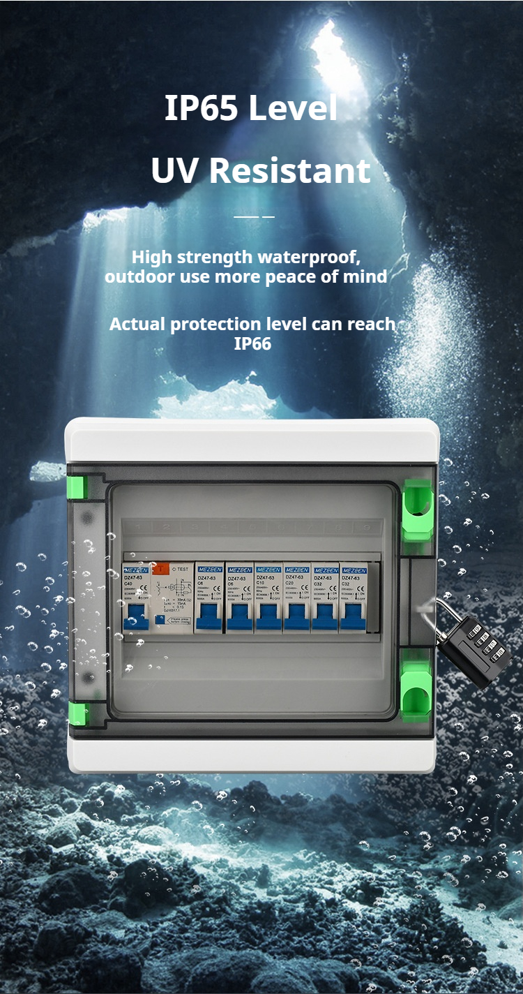 High-strength waterproof, more secure for outdoor use; actual protection grade can reach IP66