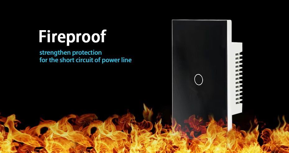 Fireproof strengthen protection for the short circuit of power line