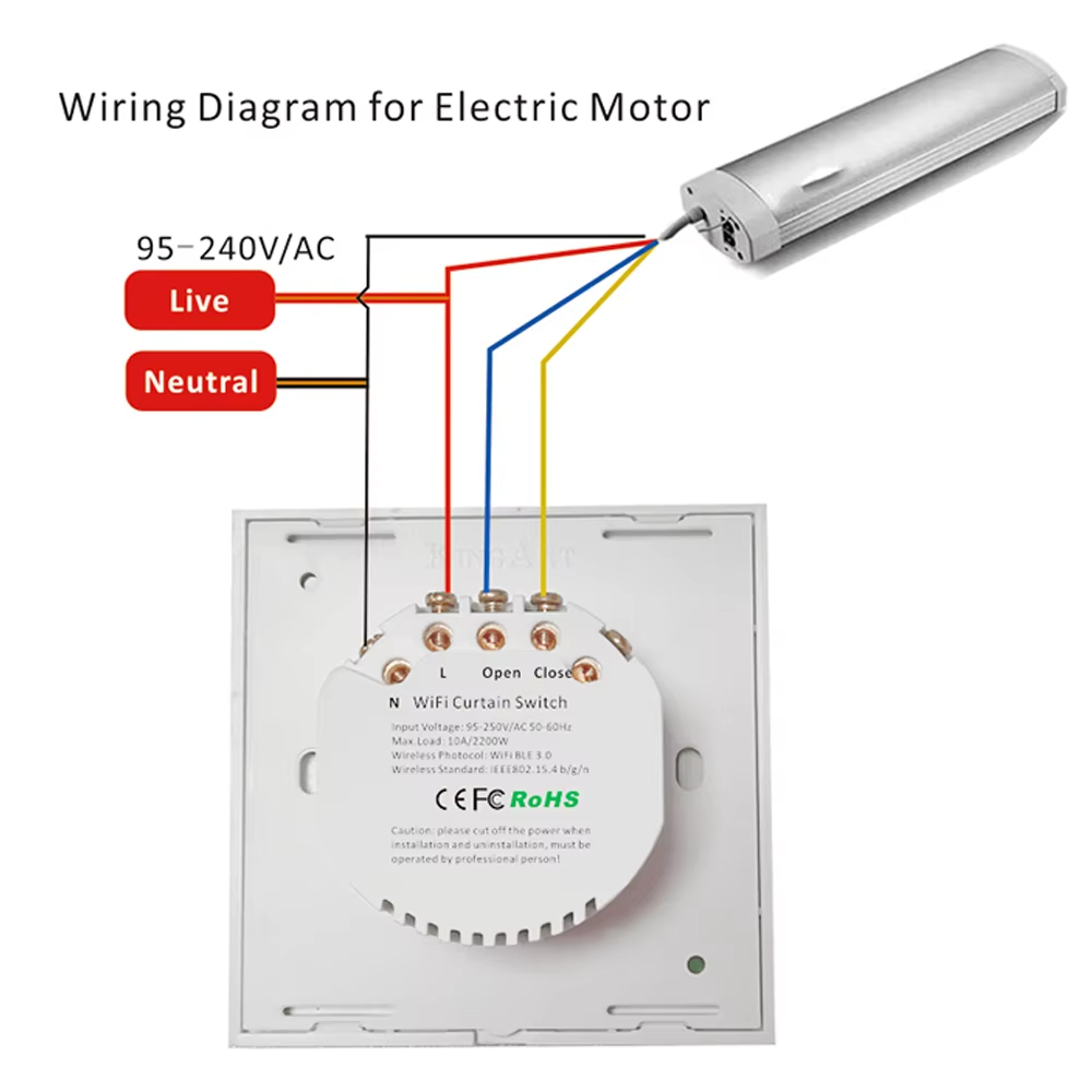 Wiring Diagram for Electric Motor