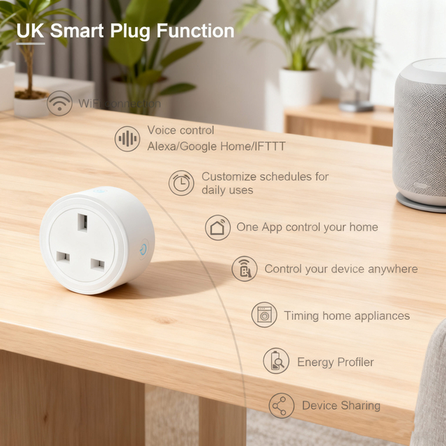 uk plug with device sharing