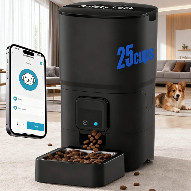 Cat Food Dispenser Feeder