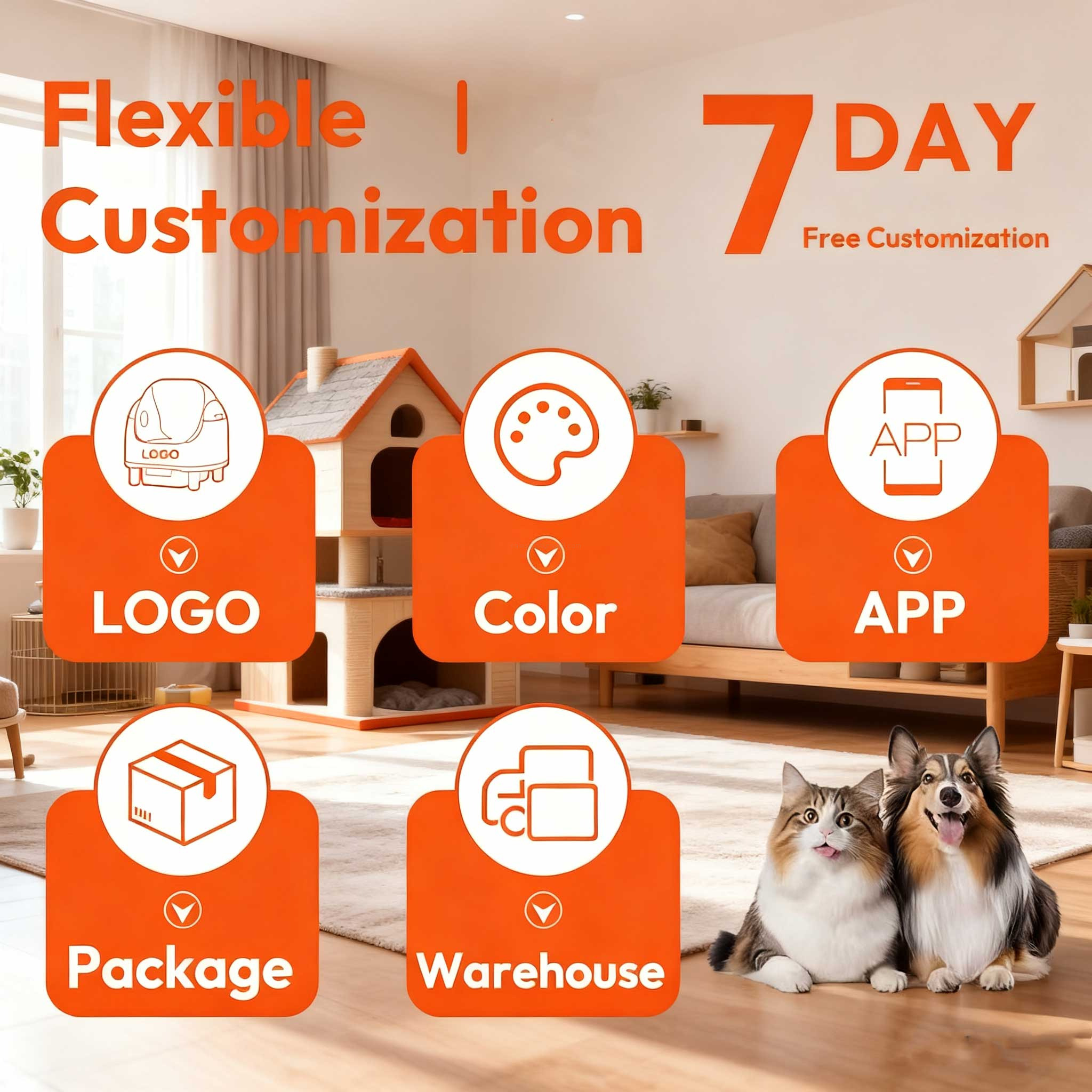 custom multi cat feeder