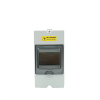 IP66 3 Phase Power Distribution Box - 230/400V 80A UV-Resistant PC+ABS Outdoor Electrical Panel SAA CE ROHS Certified