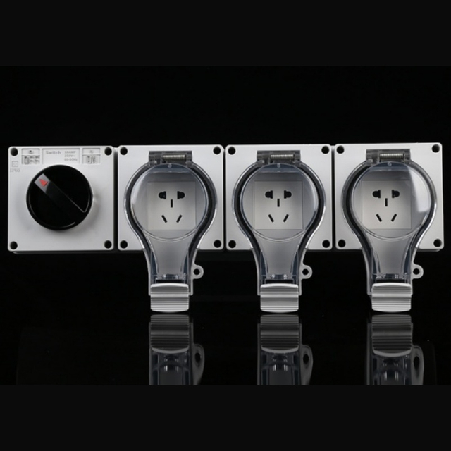 weather-resistant power outlet