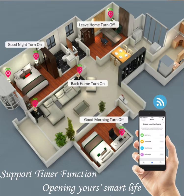 Support Timer Function Opening yours' smart life