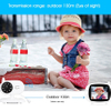 New 3.5 inch Wireless Digital Video Baby Monitor 2.4GHz Security Camera Night Vision Kids Sleeping Temperature Monitor Set