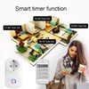 Smart Plug Tuya Smart Life Work with Google Home Amazon Alexa WiFi Wireless US Mini WiFi 16 Amp Smart Plug Enclosure Oem