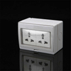 Multifunction Weatherproof Ip55 Outdoor Waterproof 2 Gang Socket Wall Socket Switches And Socket