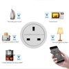 UK Standard 16A 110-240V AC TUYA WiFi Smart Socket UK Gauge Plug Directly Connected To ALexa Speaker Tape Metering Stat